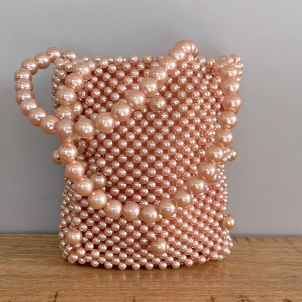 Rachel Parcell Pink Pearl Mini Bag